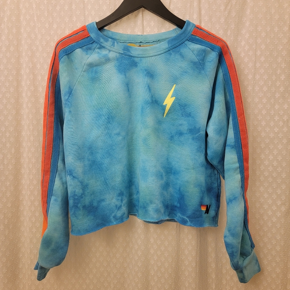 Aviator Nation tie dye sweatshirt